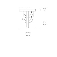 Fontana Arte Oort lampada da soffitto led