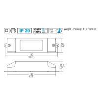 TCI Driver LED PUMA MD CUT-OFF 20W 900mA Dimmable