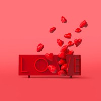 Driade Love Medium mobile contenitore