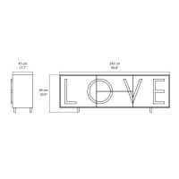 Driade Love Large mobile contenitore