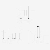 Vibia Mayfair lampada led da sospensione