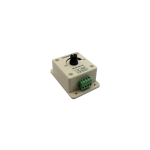 LED Dimmer 12-24V 8A with Rotary Potentiometer