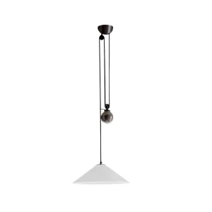 Artemide Aggregato Saliscendi sospensione cono large bianco