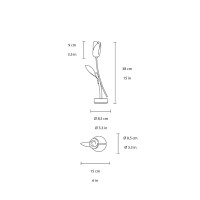 Slamp Tulip led battery lamp