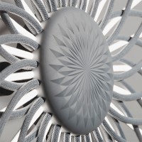 Flos Skynest S Woven Fabric Suspension LED Lamp by Marcel Wanders