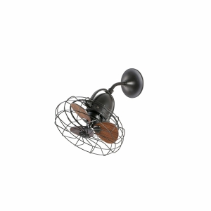 Faro Keiki S ventilatore soffitto e parete 3 velocità