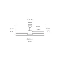 Faro Andros ventilatore da soffitto Faro Andros ventilatore da soffitto