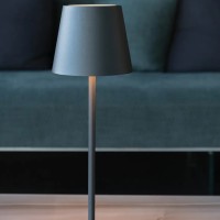 Zafferano Poldina L Desk lampada a batteria led