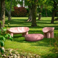 Driade Koishi tavolino pouf decorativo