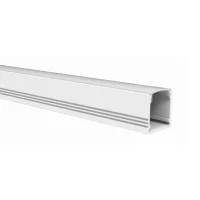 Marino Cristal White Surface Profile with Springs 2 Meters For LED Strips Marino Cristal White Surface Profile with Springs 2 Meters For LED Strips