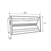 Ceiling led emergency exit left right cooper 150lm 11w knows