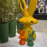 Slide Design Cosmo Bunny scultura decorativa
