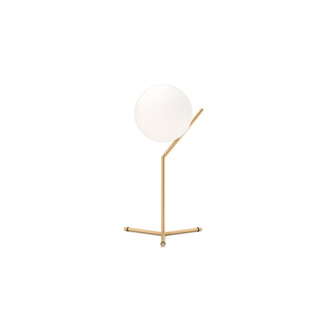 Flos IC T1 High Table Lamp Brushed Brass