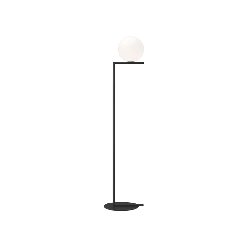 Flos IC F2 Floor Lamp Black Flos IC F2 Floor Lamp Black