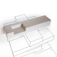 Minottiitalia Concrete mensola in cemento
