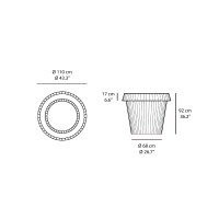 Slide Design Gio Tondo luminous vase