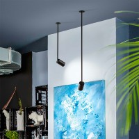 Ideal Lux Galileo semi-recessed ceiling led spotlight