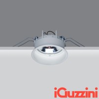 IGuzzini M981 Deep Laser Faretto Incasso Tondo Fisso BIANCO 75W