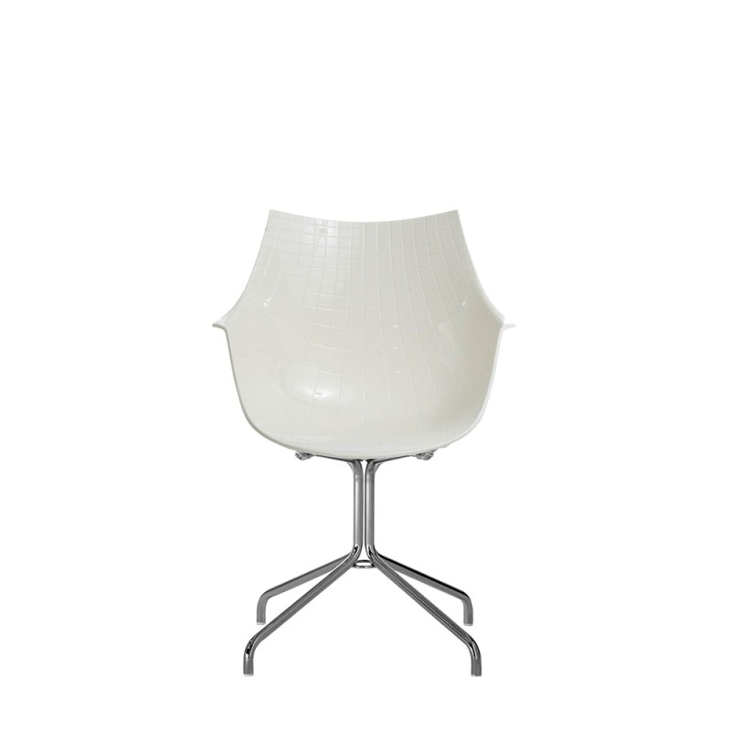 Driade Meridiana armchair in steel Driade Meridiana armchair in steel