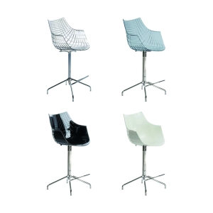 Driade Meridiana low swivel stool