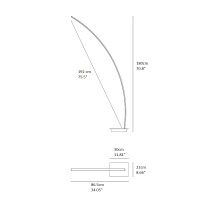 Vivida Bracket led floor lamp