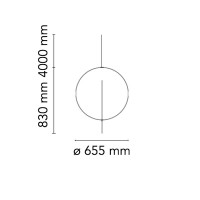 Flos Overlap S1 Lampada a Sospensione E27 Design Michael