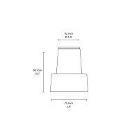 Flos cassaforma per C-ME SQUARE 40 incasso