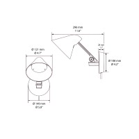 Louis Poulsen NJP Wall Box Braccio Corto