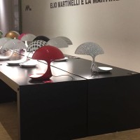 Martinelli Luce Cobra E27 Table Lamp Design by Paola Navone