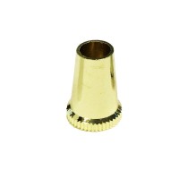 Cable clamp Clip M10x1 Single gold color for rose in metal