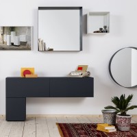 Minotti Barra and Tasto mirror