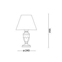 Ideal Lux Firenze  classic table lamp