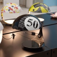 Martinelli Luce Cobra E27 Table Lamp Design by Studio Lucchi &