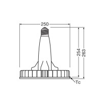 Osram lampadina led high bay E40