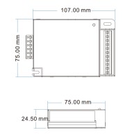 Amplificatore di Potenza RGB 12-24V per Strisce LED