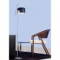 Oluce Coupé Lampada da Terra Nero Design Joe Colombo 1967