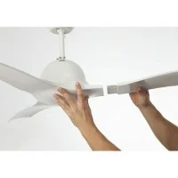 Faro 33317 Lakki Ventilatore da Soffitto 3 Velocità Bianco Faro 33317 Lakki Ventilatore da Soffitto 3 Velocità Bianco