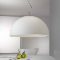 Cattaneo Cloud suspension lamp in blown glass