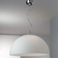 Cattaneo Cloud suspension lamp in blown glass