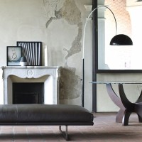 Oluce Coupè Floor Lamp Arco 3320/R Design Joe Colombo 1967