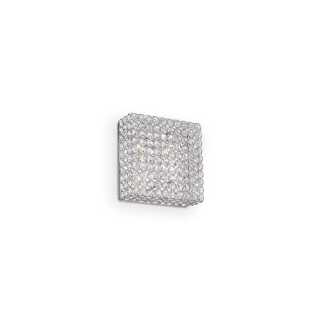 Ideal Lux Admiral wall or ceiling lamp with crystals