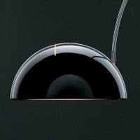 Oluce Coupè Floor Lamp Arco 3320/R Design Joe Colombo 1967