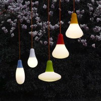 Martinelli Luce CIULIFRULI LED Hanging swinging outdoor lamp