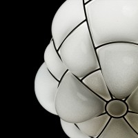 Pallucco Egg table lamp in blown glass