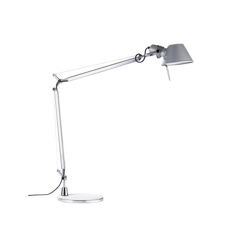 Artemide Tolomeo E27 lampada da tavolo alluminio