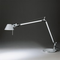 Artemide Tolomeo E27 aluminum table lamp
