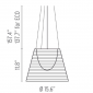 Flos Ktribe S2 Suspension Pendant Lamp diffused lighting