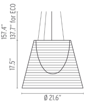 Flos Ktribe S3 Lampada a Sospensione lampadario a luce diffusa