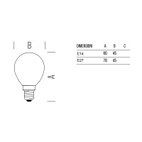 Bot Lighting Sfera Full Light lampadina led