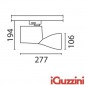 IGuzzini Lux medium Proiettore da binario Orientabile 70W G8,5